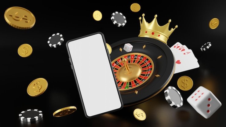 Langkah deposit tersusun pada layar ponsel